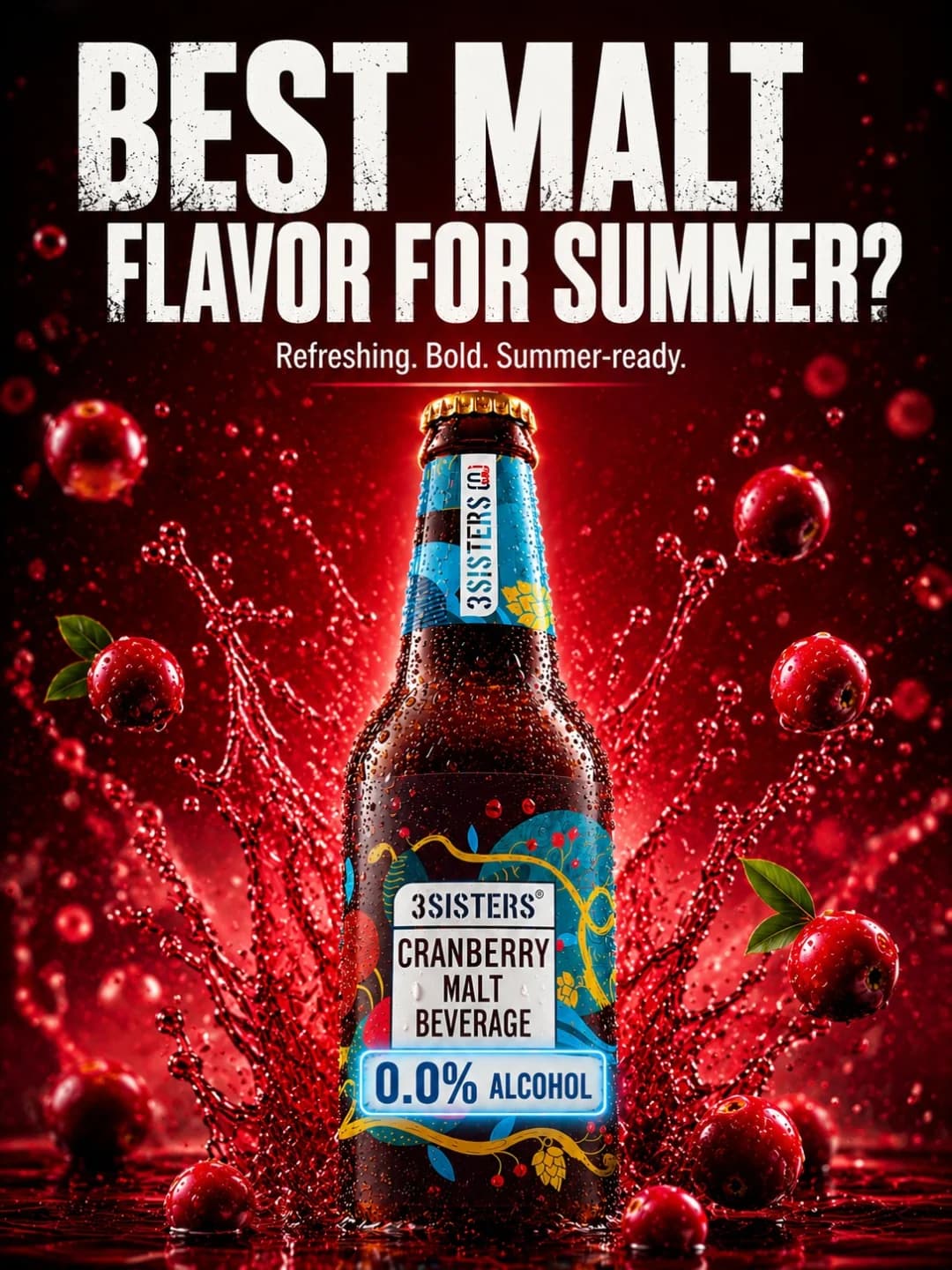 3 SISTERS Malt Beverages visual