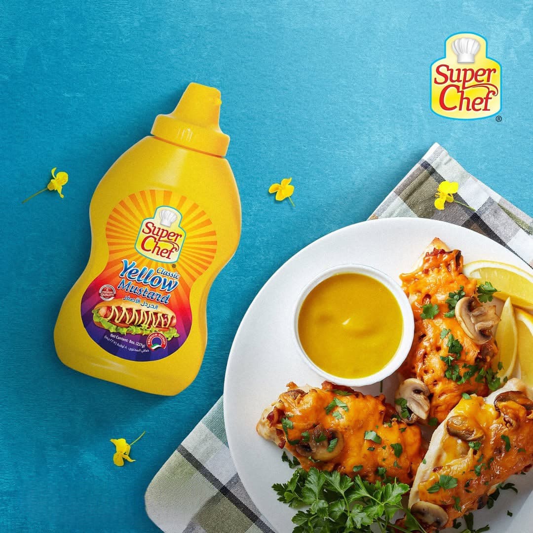 SUPERCHEF Mustard product creative